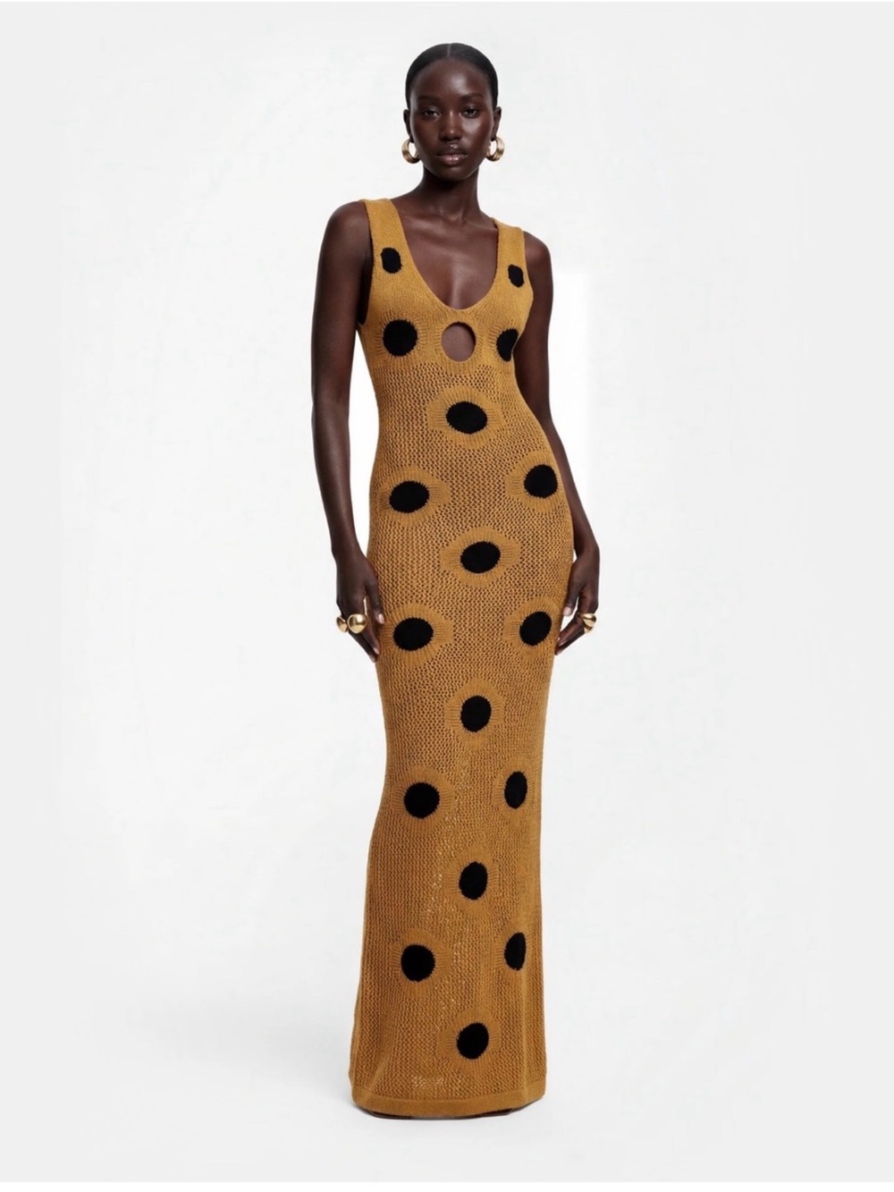 Hanifa Harper Dress in Brown 🤎